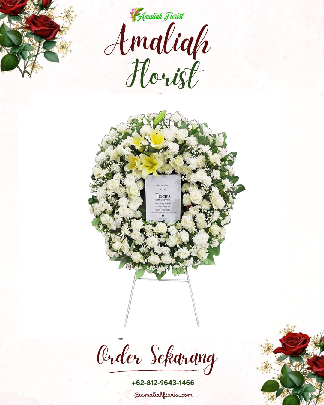 Krans Bunga Duka Kiaracondong